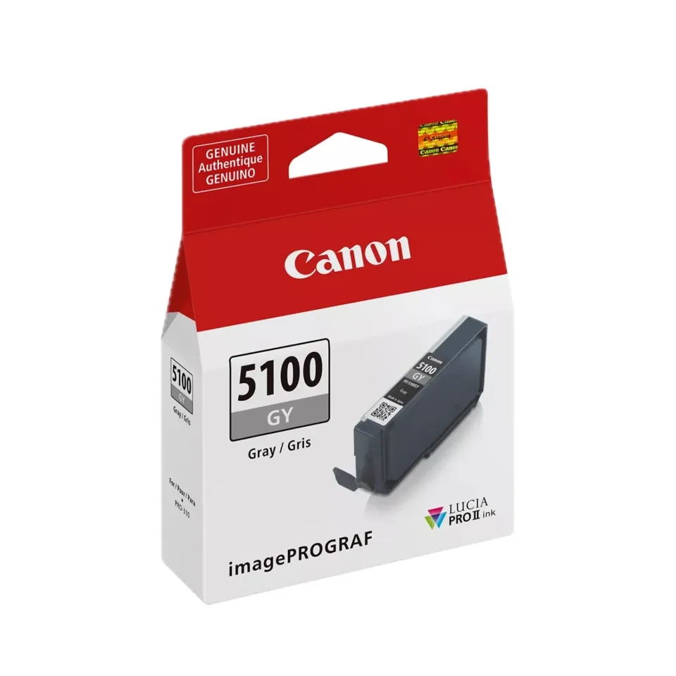 Cartuș Canon PFI-5100, 14.4 ml, Gri