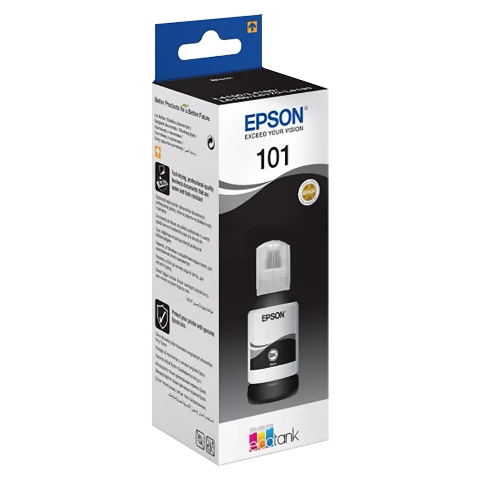 Epson Ink 101, C13T03V14A, 7500 pagini, Negru