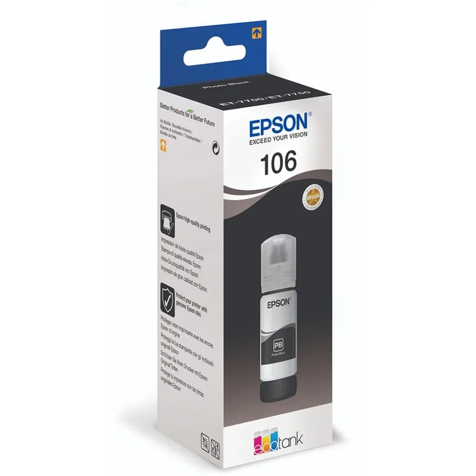 Epson Ink 106 EcoTank, Negru