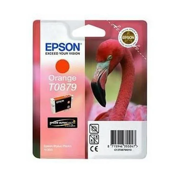 Cartuș Epson T0879, Stylus Photo R1900, 11.4 ml, Portocaliu