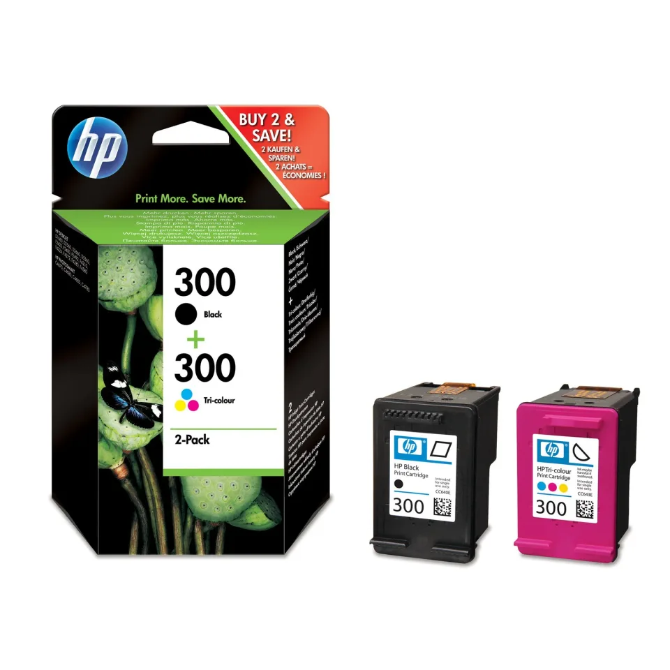 HP Cap de imprimare pachet combo CN637EE BK+COL, Nr. 300