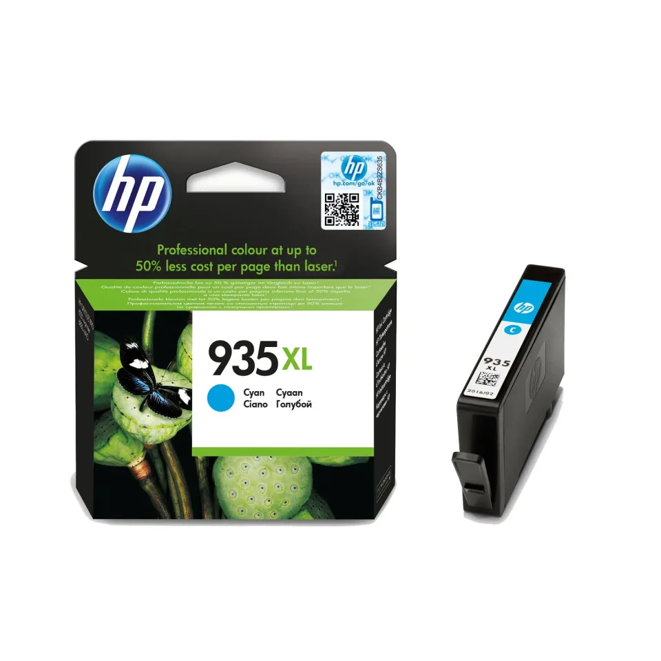 Cartuș HP C2P24AE, NO935XL, 825 pagini/5%, Cyan