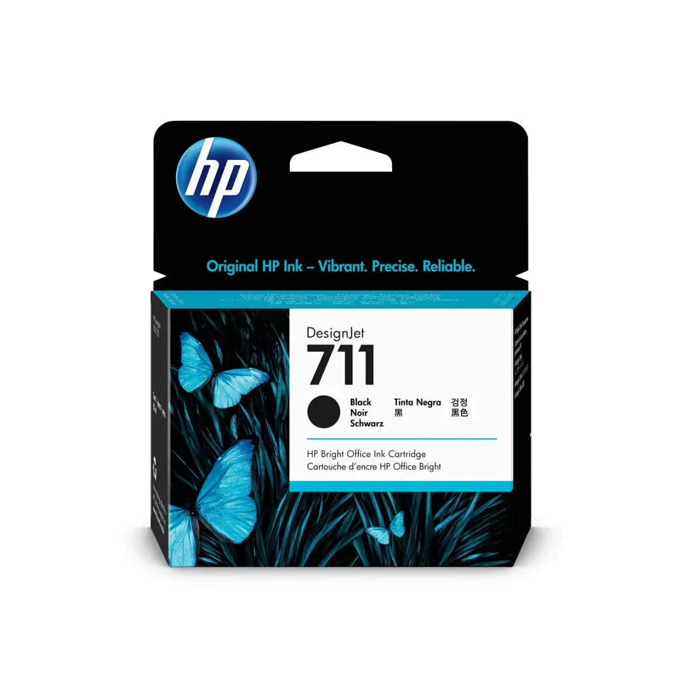 Cartuș HP No.711, T120/520, CZ133A, Negru