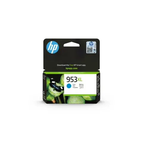 Cartuș HP F6U16AE, 953XL, 1600 pagini/5%, Cyan