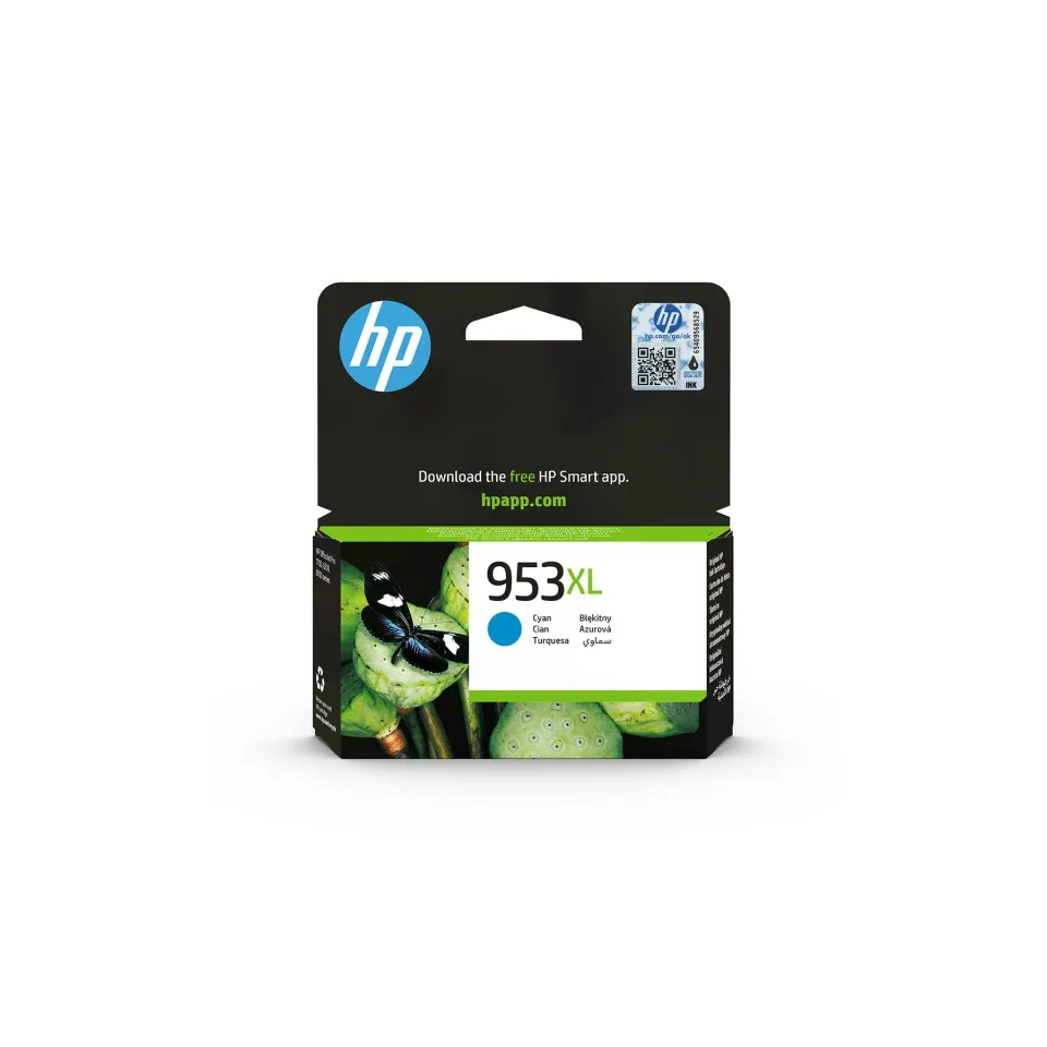 Cartuș HP F6U16AE, 953XL, 1600 pagini/5%, Cyan