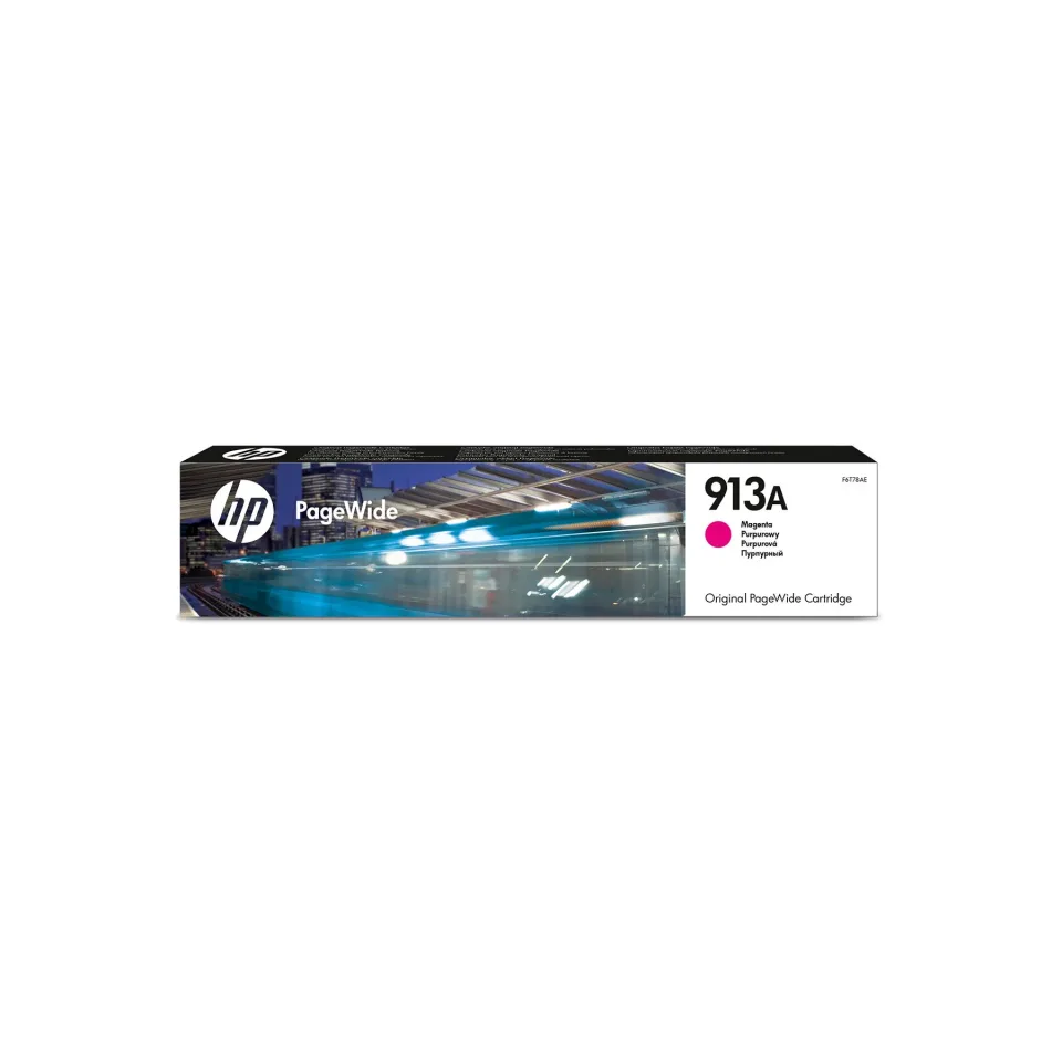 Cartuș HP F6T78AE, 913A, PW 452/477, 3000 pagini/5%, Magenta