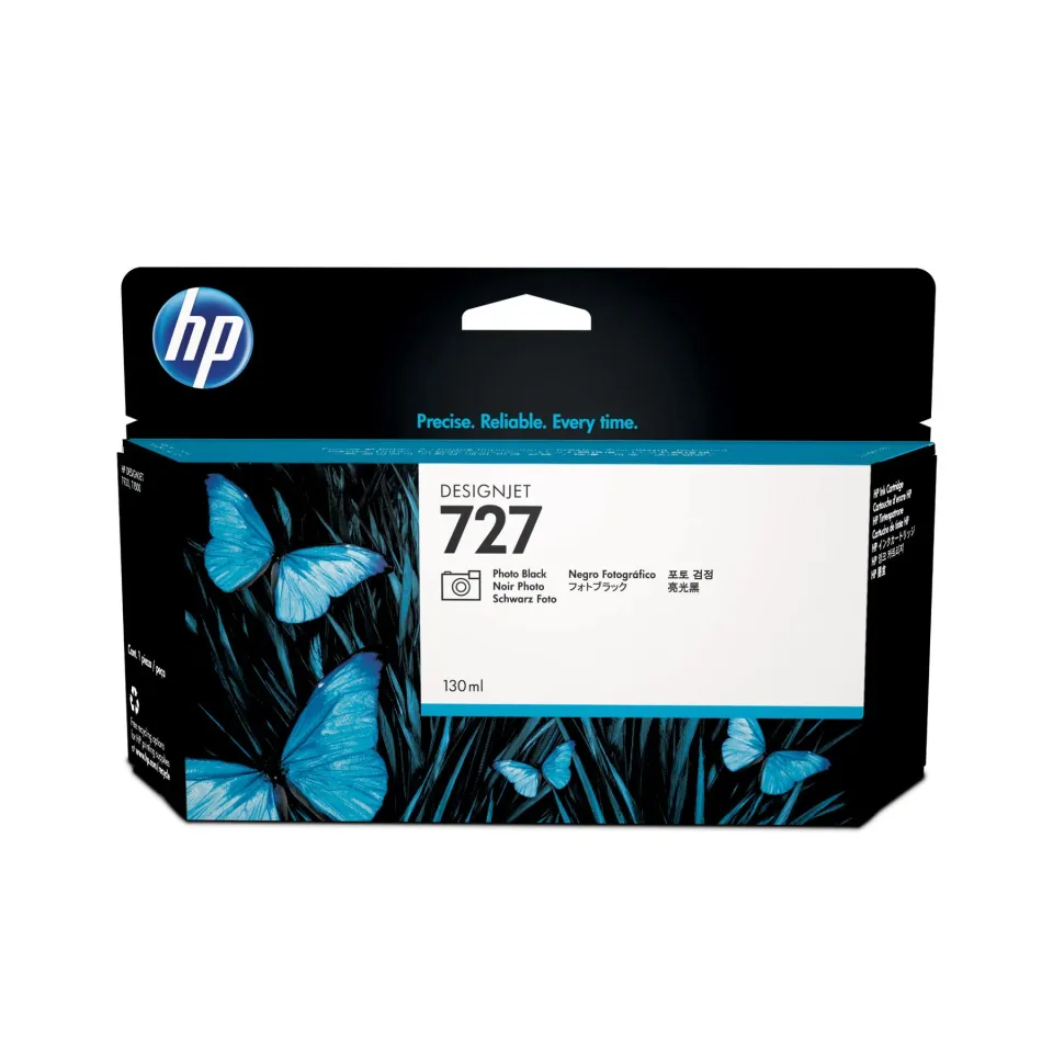 Cartuș HP No.727, B3P23A, T1530/2530, 130 ml, Negru Foto
