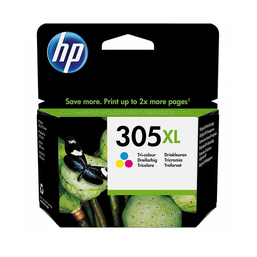 Cartuș HP 3YM63AE, No305XL, 200 pagini/5%, Cyan, Galben, Magenta