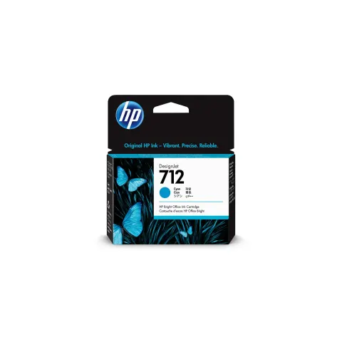 HP Cerneală Nr. 712, 3ED67A, 29 ml, cyan