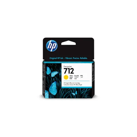 HP Ink No712, 3ED69A, 29 ml, Galben