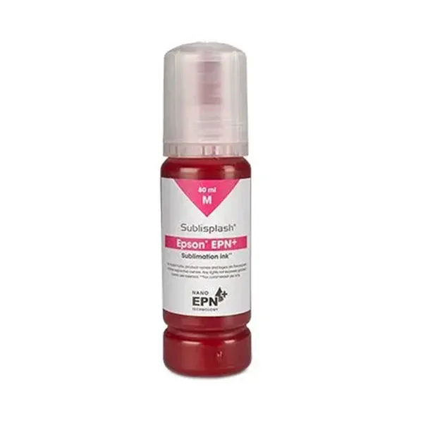 Cerneală compatibilă pentru imprimantă Epson EcoTank, Sublisplash EPN+, 80 ml, Magenta