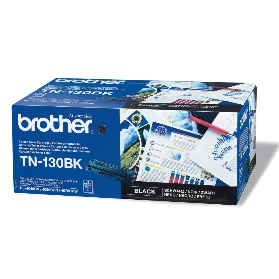 Brother Toner TN-130BK, 2500 pagini, Negru