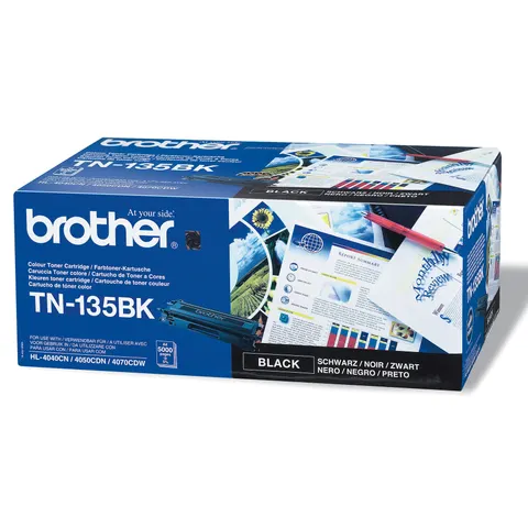 Brother Toner TN-135BK, 5000 pagini, Negru