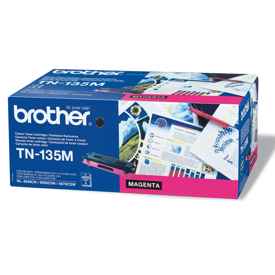 Brother Toner TN-135M, 4000 pagini, Magenta