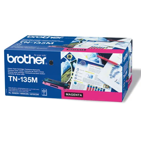 Brother Toner TN-135M, 4000 pagini, Magenta