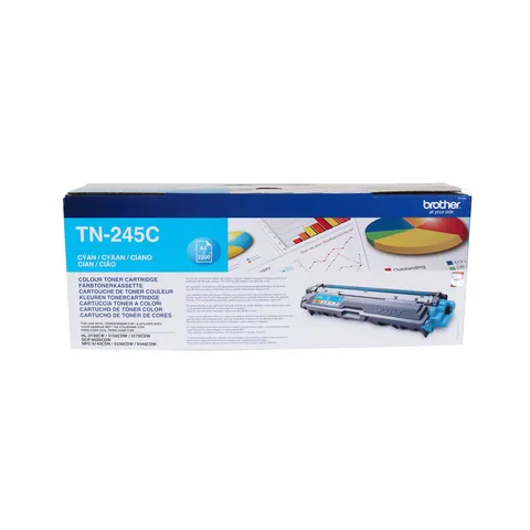 Brother Toner TN-245, 2200 pagini/5%, Cyan