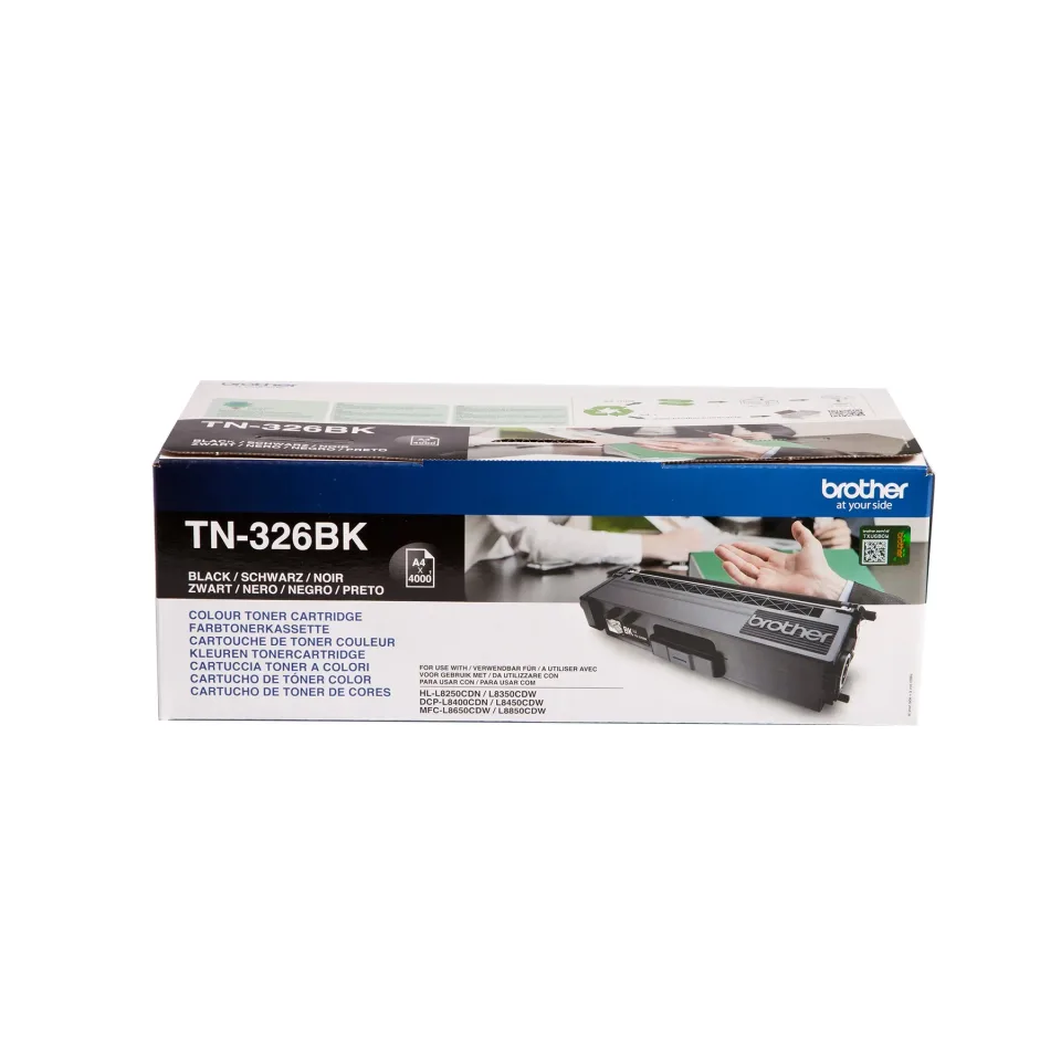 Brother Toner TN-326BK, 4000 pagini, Negru