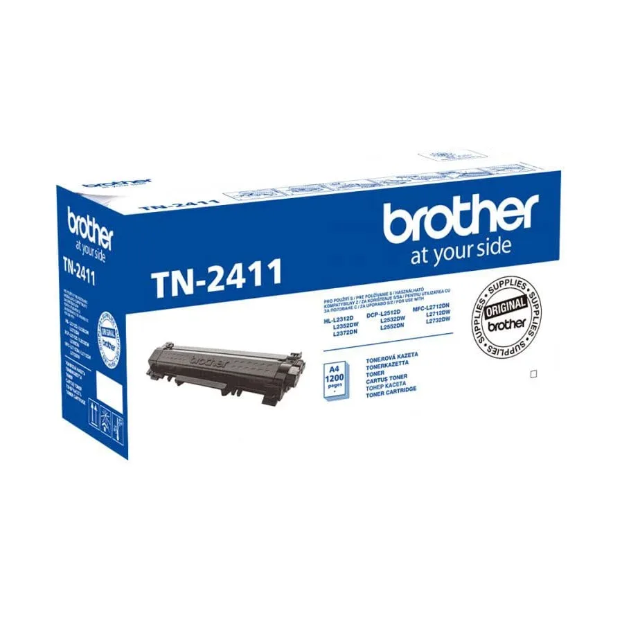 Brother Toner TN-2411, 1200 pagini, Negru