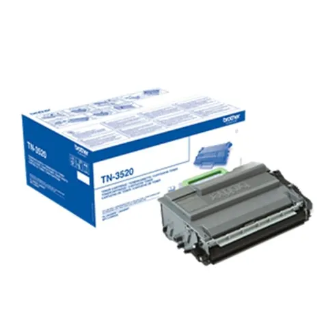 Brother Toner TN3520, 20000 pagini/5%, Negru