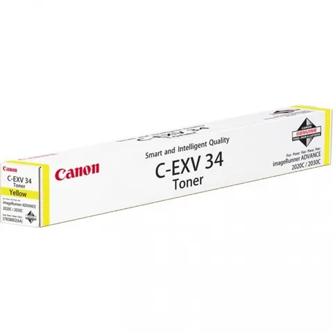 Toner Canon C-EXV34, C2020L, 19000 pagini/5%, Galben