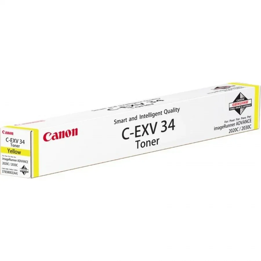 Toner Canon C-EXV34, C2020L, 19000 pagini/5%, Galben