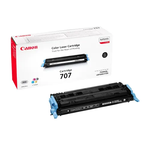 Canon Toner 707B, LBP5000, 2500 pagini/5%, Negru