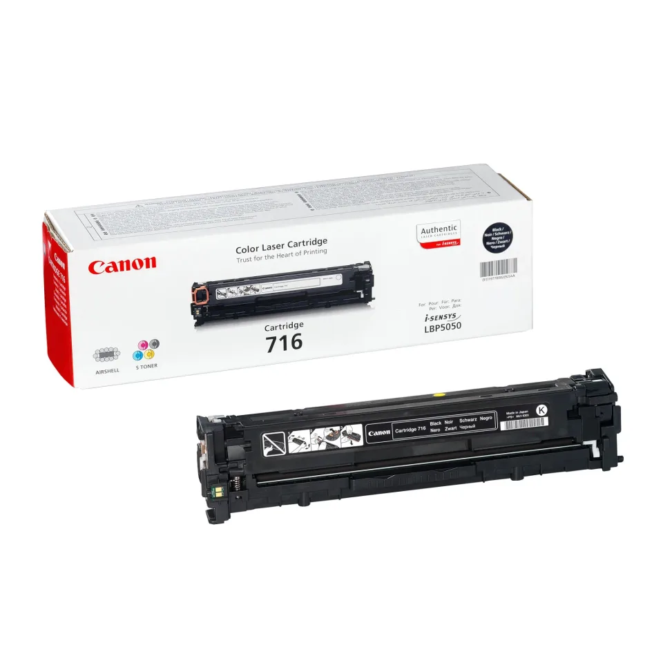 Canon Toner CRG716, LBP5050, 2300 pagini/5%, Negru