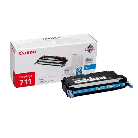 Canon Toner CRG-711, LBP5300, 6000 pagini/5%, Cyan