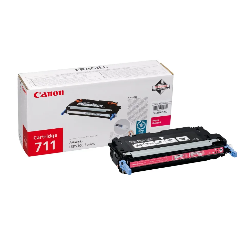 Canon Toner CRG-711, LBP5300, 6000 pagini/5%, Magenta