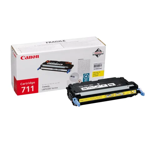 Canon Toner CRG-711, LBP5300, 6000 pagini/5%, Galben