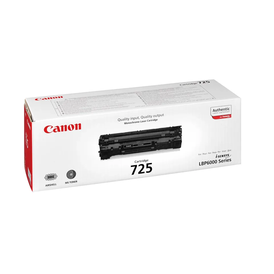Canon Toner CRG725, LBP-6000, 1600 pagini/5%, Negru