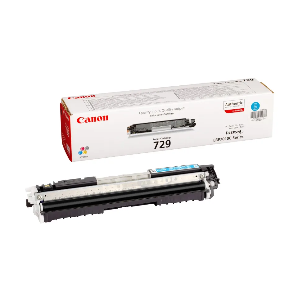 Canon Toner CRG-729, 1000 pagini/5%, Cyan
