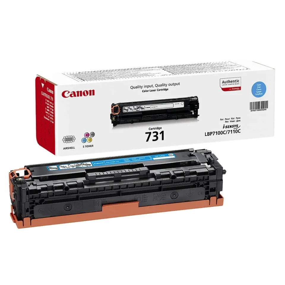 Canon Toner CRG-731, 1500 pagini/5%, Cyan