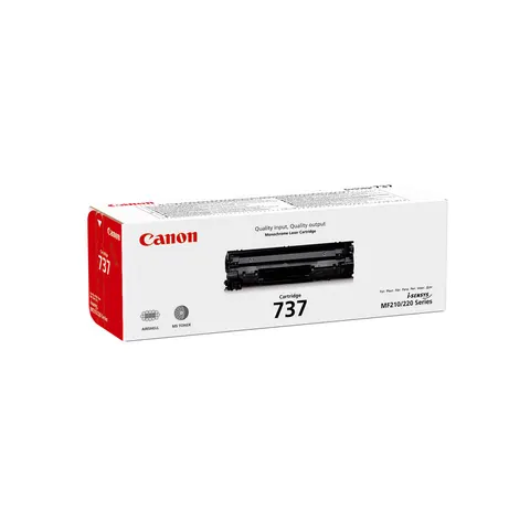 Canon Toner CRG-737, MF211/216/219, 2400 pagini/5%, Negru