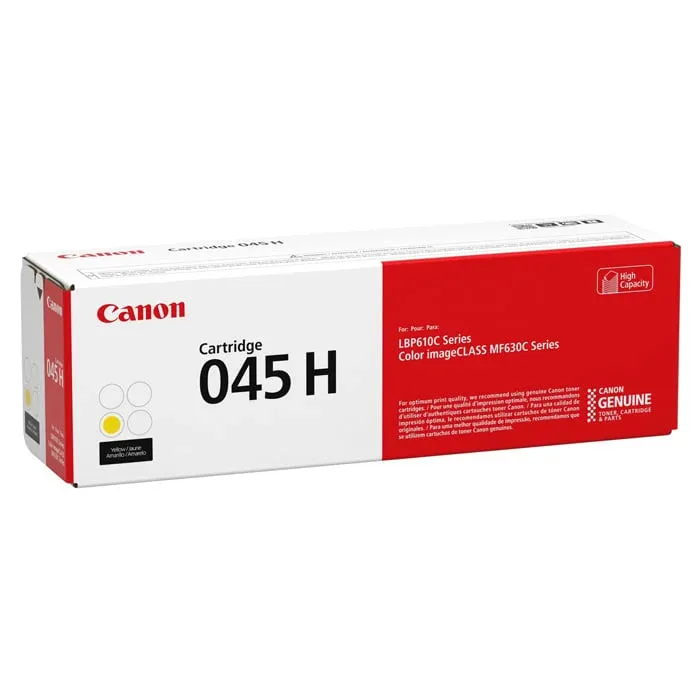 Canon Toner CRG-045H, 2200 pagini/5%, Galben