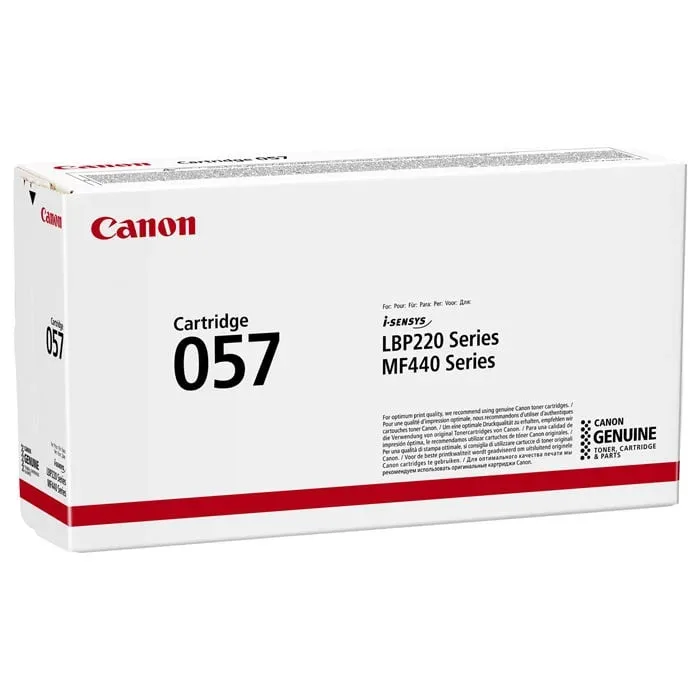 Canon Toner CRG-057, 3100 pagini/5%, Negru