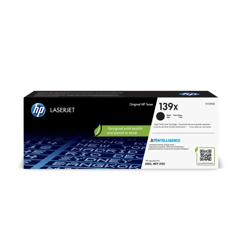 Toner HP W1390X, 139X, 4000 pagini/5%, Negru