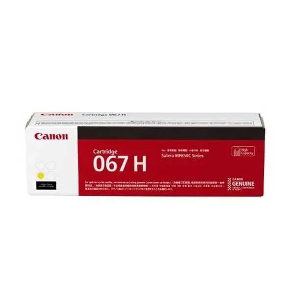 Canon Toner CRG-067H, MF65x/LBP63x, 2,350 pagini/5%, Galben