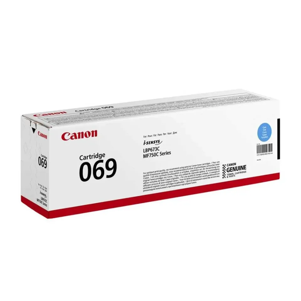 Canon Toner CRG-069 MF75x/LBP673, 1900 pagini/5%, Cyan