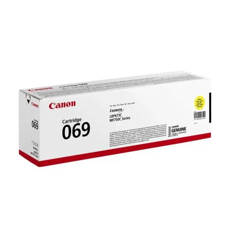 Canon Toner CRG-069 MF75x/LBP673, 1900 pagini/5%, Galben