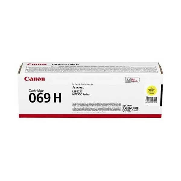 Canon Toner CRG-069H MF75x/LBP673, 5500 pagini/5%, Galben