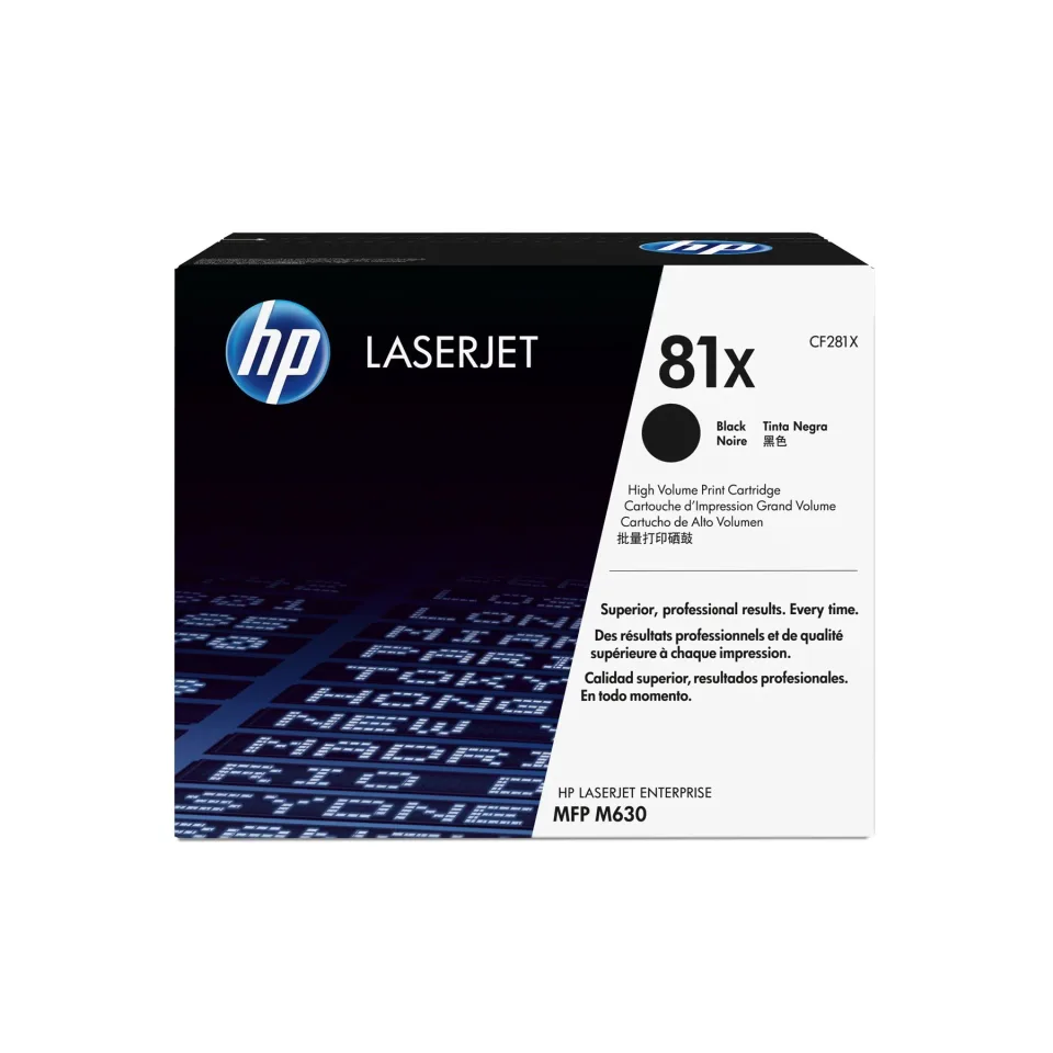 HP Toner CF281X, 25,000 pagini, Negru