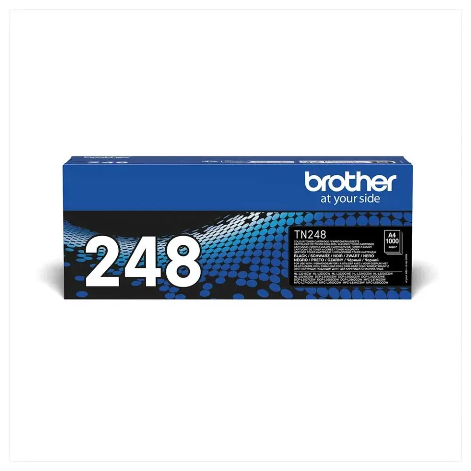 Brother Toner TN-248BK, 1.000 pagini/5%, Negru