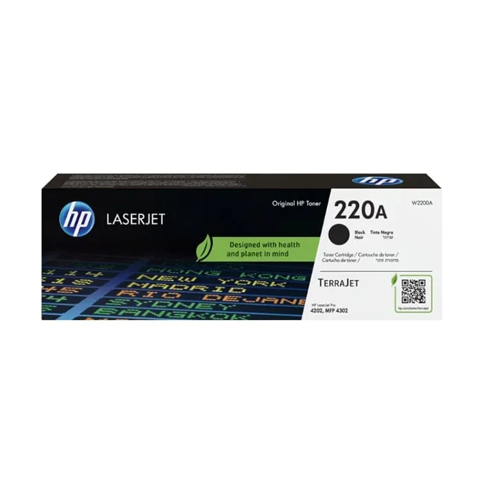 HP Toner 220A, W2200A, LJ Pro 4202/4302, 2000 pagini/5%, Negru