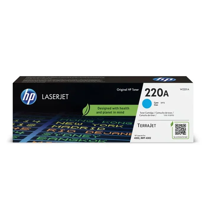 HP Toner 220A, W2201A, LJ PRO 4202/4302, 1800 pagini/5%, Cyan