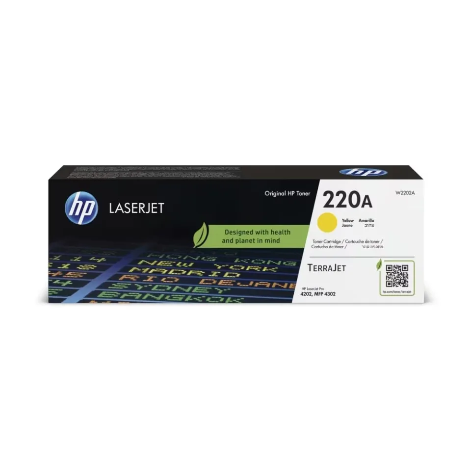 HP Toner 220A, W2202A, LJ PRO 4202/4302, 1 800 pagini/5%, Galben