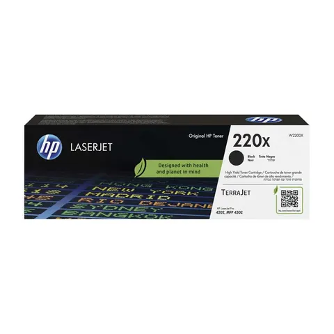 HP Toner 220X, W2200X, LJ PRO 4202/4302, 7500 pagini/5%, Negru