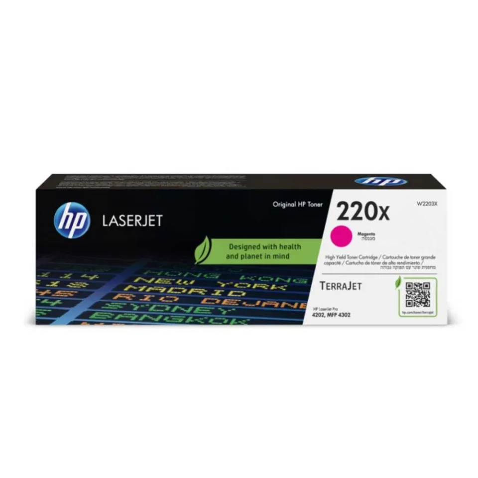 HP Toner 220X, W2203X, LJ PRO 4202/4302, 5 500 pagini/5%, Magenta