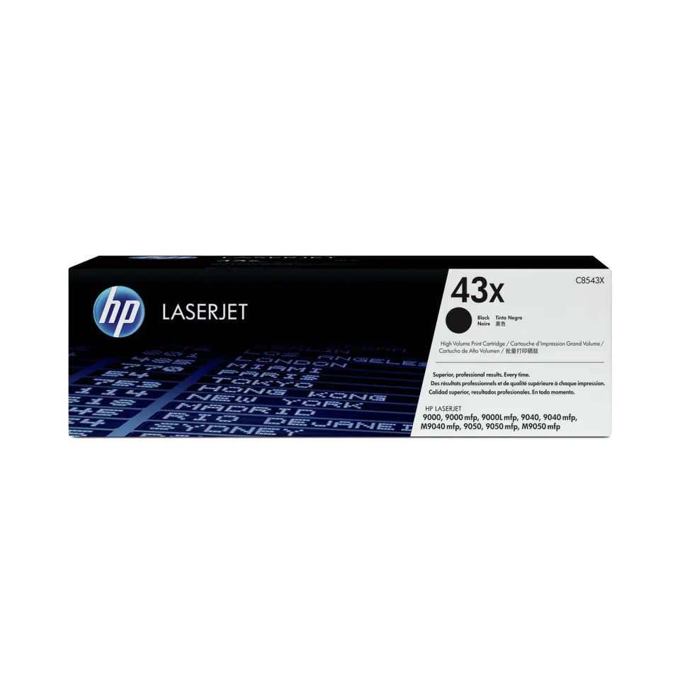HP Toner C8543X, LJ 9000, 30000 pagini/5%, Negru