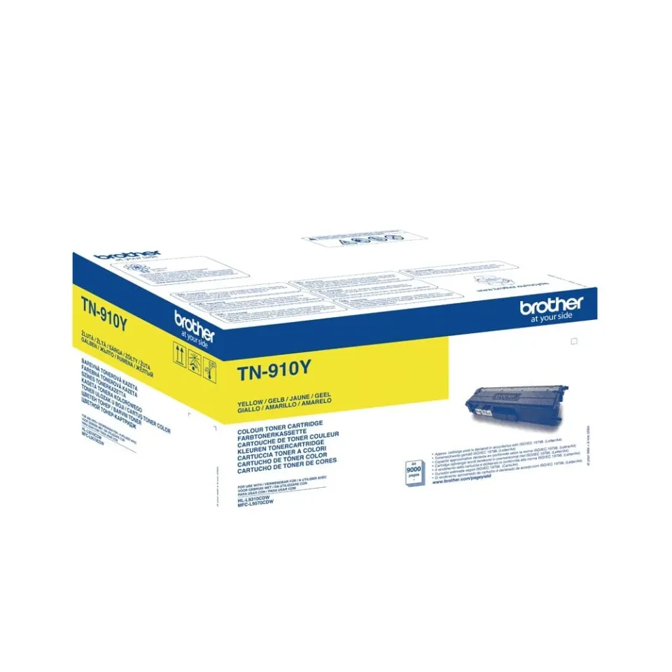 Brother Toner TN-910K, 9000 pagini/5%, galben